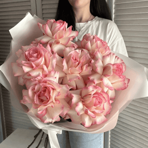 Букет из французских роз "Эсперанса"