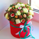 Подарочный набор «Шоколадная любовь» из роз