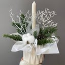 Коробка с цветами «Композиция из нобилиса»