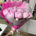 Букет 9 пионов