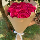 Букет «Пылкая любовь» из роз