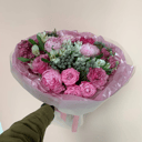 Букет «Розовое лето»