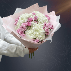 Букет «Глена» из гортензий