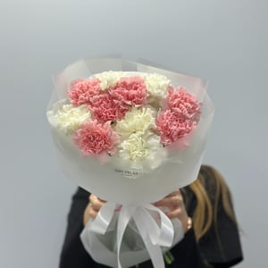 Букет из диантсов из гвоздик