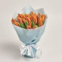 Букет оранжевых Тюльпанов