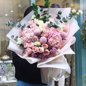 Букет «Розовые облака»