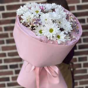 Букет «Хит месяца» из хризантем