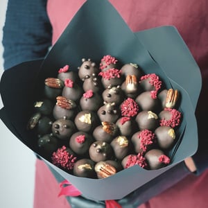 Букет из клубники Стиль M