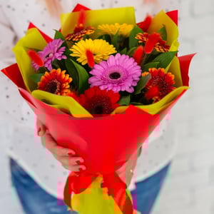 Авторский букет из гербер