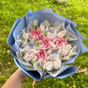 Зефирный букет с бутонами