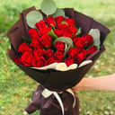 Букет «Рубиновое сияние»