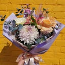 Букет «Радость встречи» из альстромерий и гербер