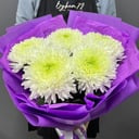 Букет одноголовой хризантемы