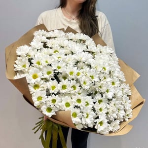 Букет гигант из хризантем