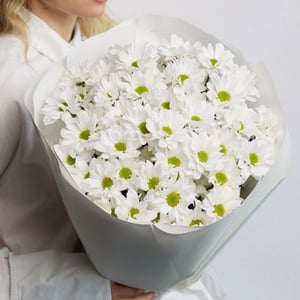 Монобукет из кустовой хризантемы