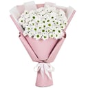 Букет из белых хризантем Премиум