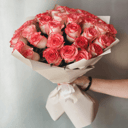 Букет «51 нежная розочка»