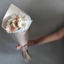 Букет «Крем ваниль» из гербер