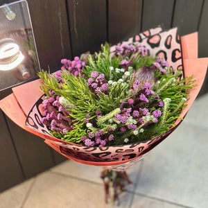 Букет экзотик в яркой упаковке