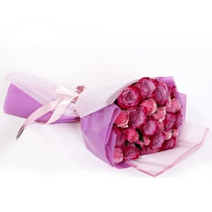 Букет «Малиновый звон» из роз