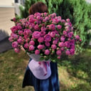 Букет «Пионовидные кустовые розы Мисти»