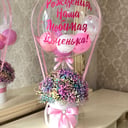 Подарочный набор «Наша любимая доченька» из гипсофил