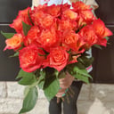 Букет «19 огненных роз»