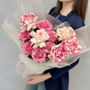 Букет «Французские малиновые розы»