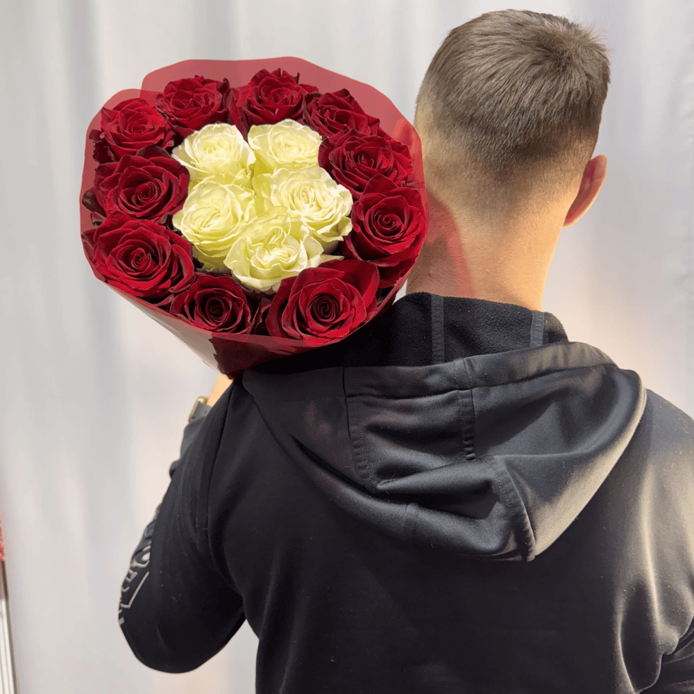 Монобукет Эквадорских премиальных роз