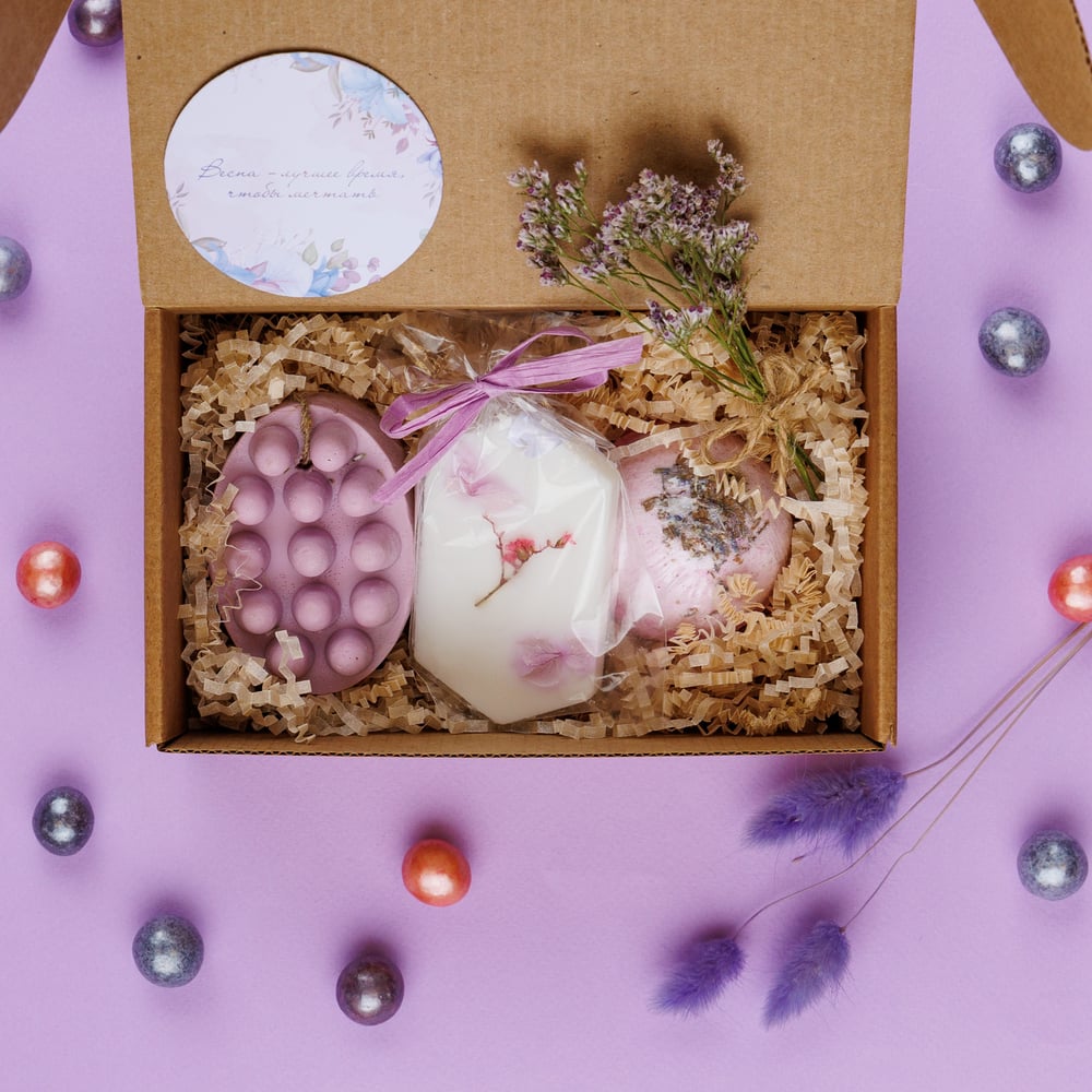 Подарочный набор "Лавандовая пена"