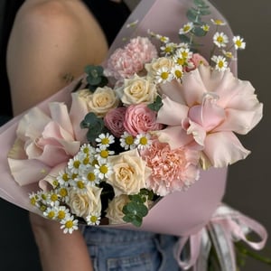 Букет с французской розой