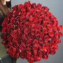 Букет «101 роза Черная магия»