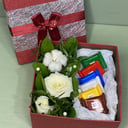 Подарочный набор «Сластена» из роз