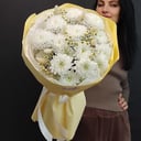 Букет «Хризантемы и ромашки»