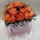 Композиция "Летняя" из роз