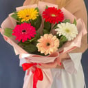 Букет из 7 гербер Микс