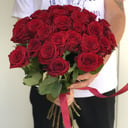 Букет «Красные розы 25 шт»