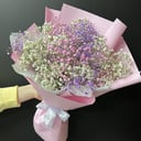 Букет «Разноцветная легкость» из гипсофил