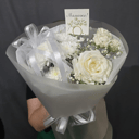 Букет маме из роз и хризантем