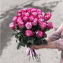 Букет 132 из 25 эквадорских роз