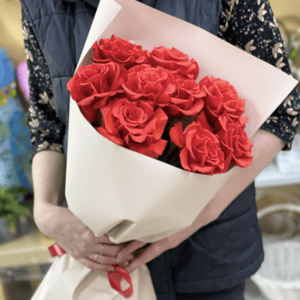 Букет «Кружевная Нина» из роз