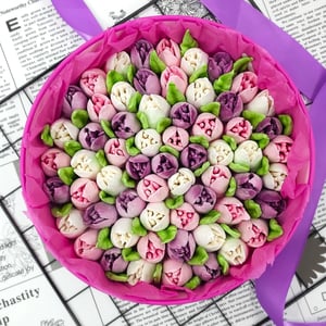 Цветы из зефира Нежность