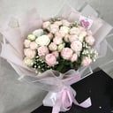 Букет «Нежный поцелуй» из гипсофил