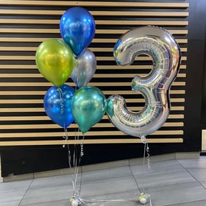 Набор шаров 109 - шары с цифрой 3