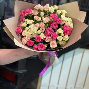 Букет «Разгуляй» из роз