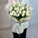 Букет «Белая мечта» из роз