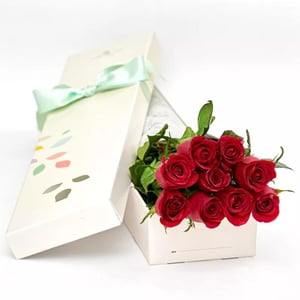 Розы в коробке