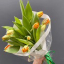 Букет «Капли весны» из тюльпанов