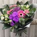 Букет «Вдохновение» из гвоздик и гербер