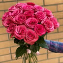 Букет «19 розовых роз»
